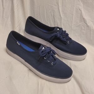 Keds Women's Navy Canvas Sneakers